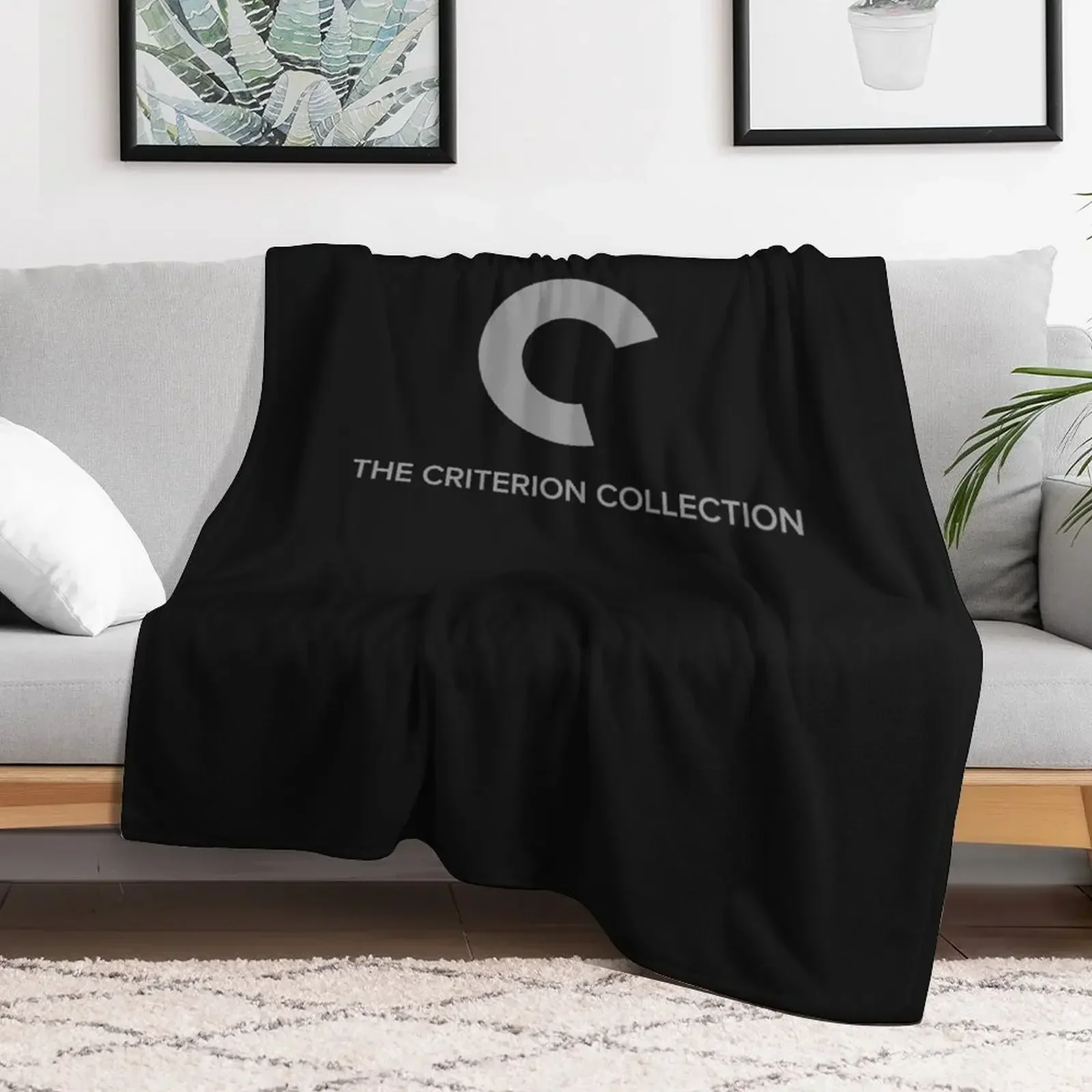 THE CRITERION COLLECTION cult movie indie oscar cannes Essential T-Shirt Throw Blanket bed plaid Flannel Fabric Vintage Blankets