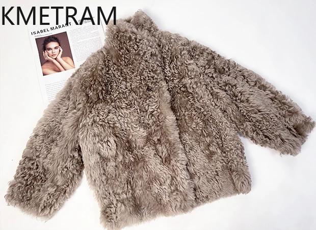 Natural Wool Sheepskin Double Faced Fur Jacket Women Top Quality Stand Collar Real Fur Coat Winter Woman Clothing 2025 abrigos