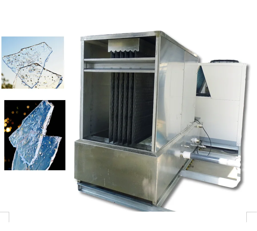 High Quality Industrial Commercial Plate Ice Maker Plate Ice Machine