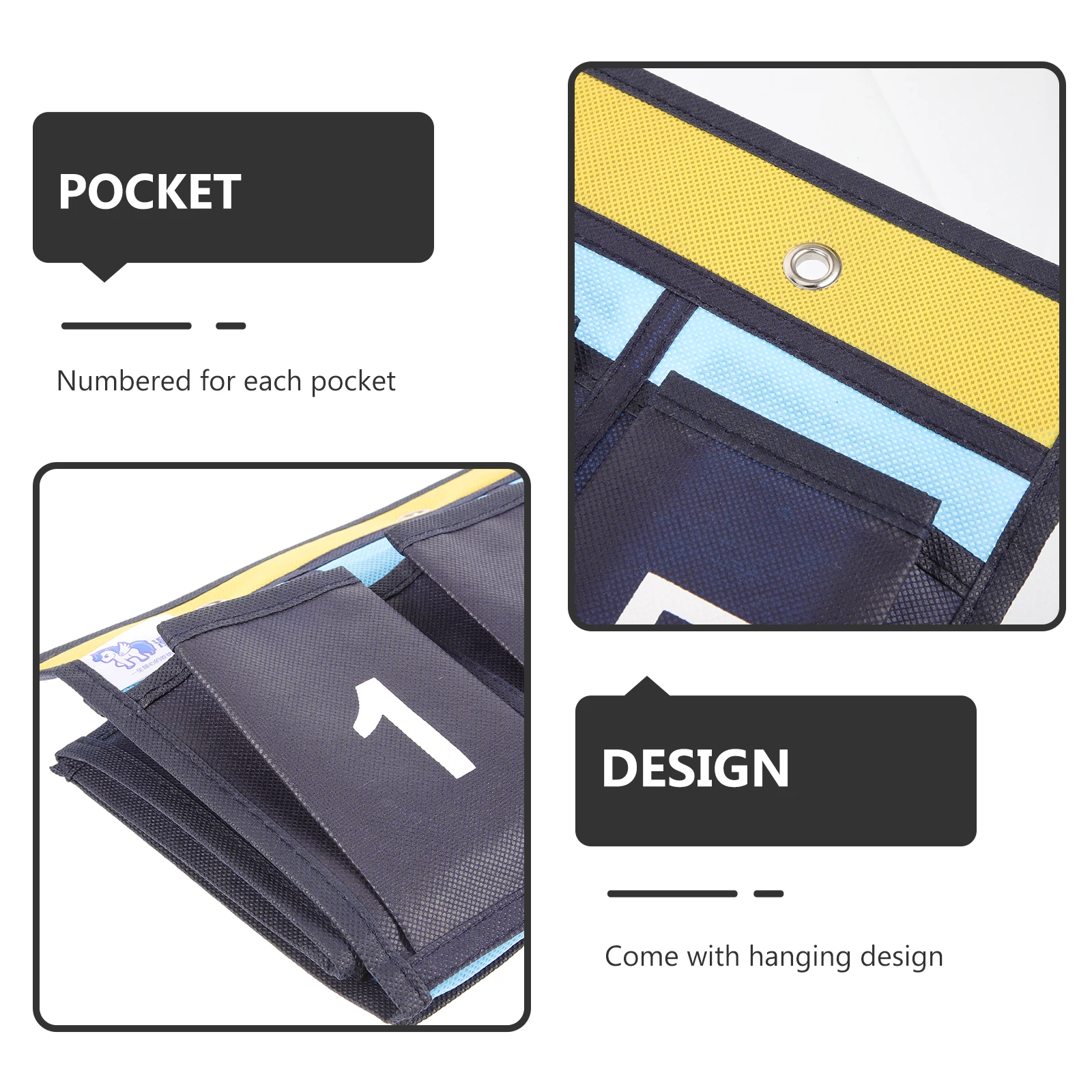 

Food Storage Bag Baby Phone Pouches for Classrooms Non-woven Fabric Closet Organizer