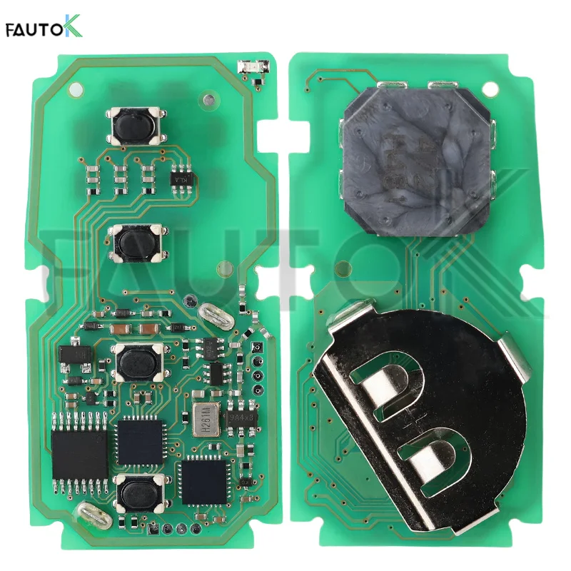 Smart Car Key Fit For 2018 Toyota C-HR 433Mhz/434Mhz Board:61E206-0010 MDL:BR2EX Chips:RF430 Toyota (A9) 2 Buttons Auto Car Fob