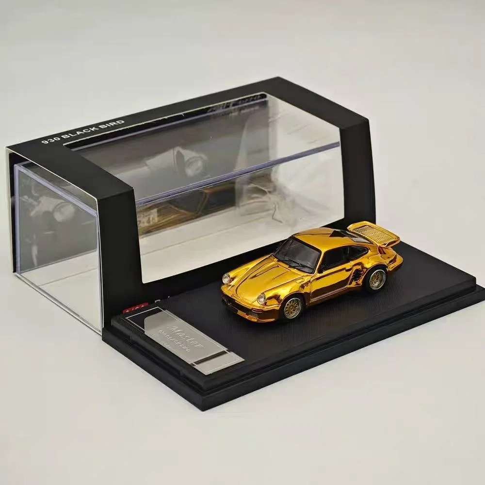 

Полнооткрытая коллекционная модель автомобиля из сплава Master 1/64 911 930 Turbo Chromed God Limited Edition