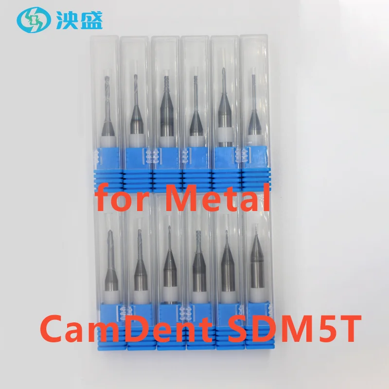 

Фрезерный бор Camdent SDM5Z T1-T12 Инструменты для фрезерных боров по металлу D6 Cad Cam T i /CrCo Блок для лаборатории