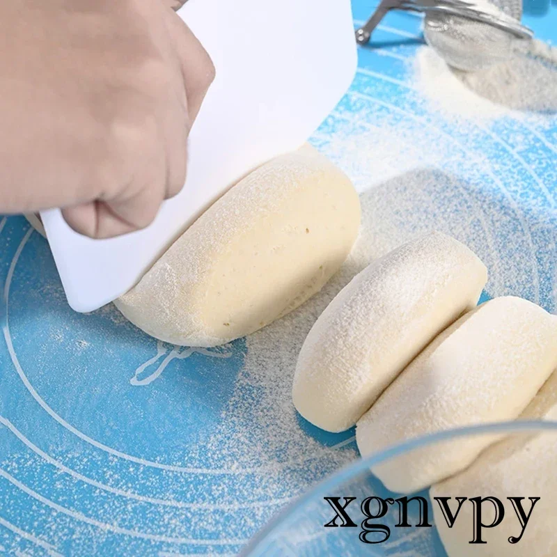 xgnvpy Plastic Dough Weight Cutter Cookie Fondant Bread Pizza Tools Spatula Cake Butter Scraper Pastry Bakery Kitchen Gadget