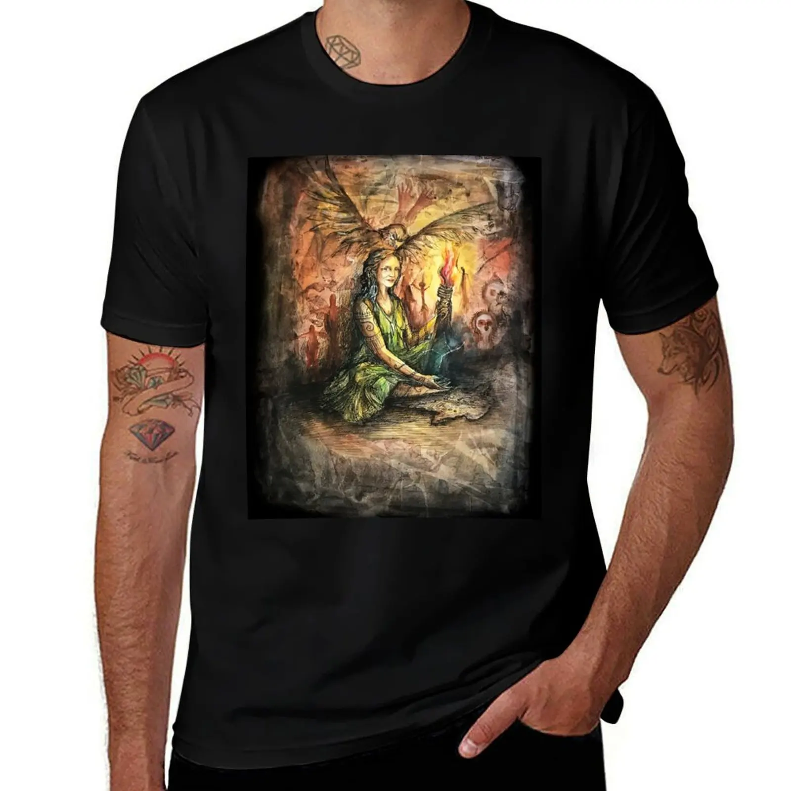 

The Hermit T-Shirt cotton t shirt man g man t shirts for men T-Shirt