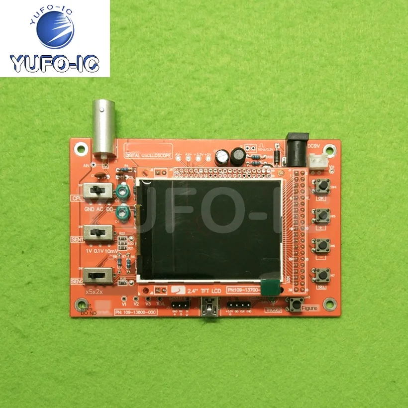 1pcs Dso138 Oscilloscope Open Source STM 13802 Band Number Display Handheld Pocket Oscilloscope Finished Product X-0.15