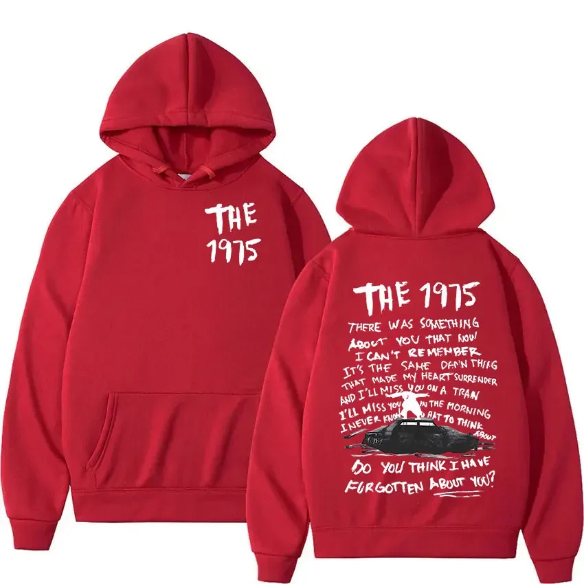 Sweat à Capuche Imprimé Rétro The 1975 About You pour Homme et Femme, Pull Gothique, Hip Hop, Décontracté, à la Mode, Streetwear