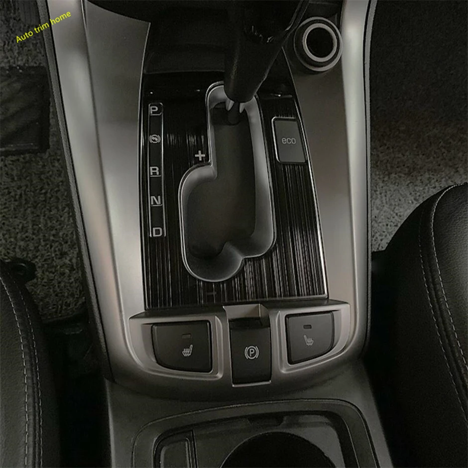 Water Cup Holder Dashboard Air Outlet Gear Panel Cover Trim For Chevrolet Holden Captiva 2012 - 2018 Black Brushed Accessories