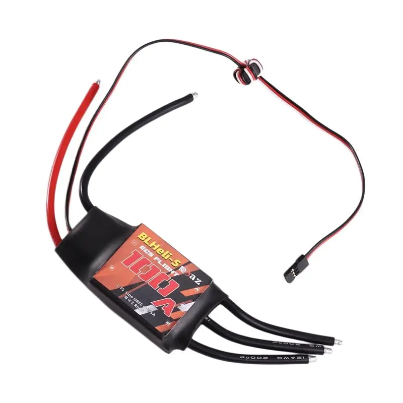 

Бесколлекторный регулятор скорости A63T-Blheli RC 100A для квадрокоптеров, авиамоделей, самолетов с фиксированным крылом, многоосных FPV RC дронов