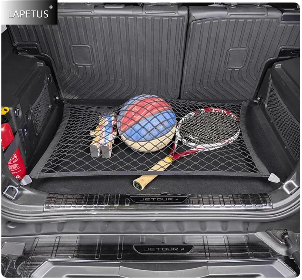 

Car Interior Decoration Accessories Luggage Trunk Storage Net Molding Pocket Fixed Net For Chery Jetour Traveller T2 2023 2024