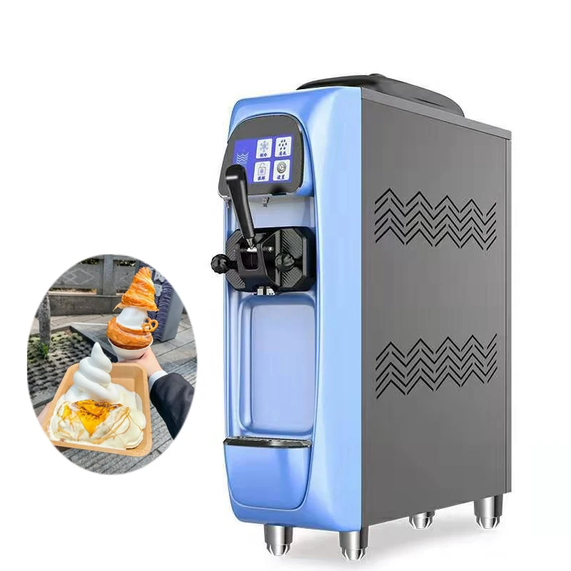 Popular Digital Display Ice Cream Machine Single flavor Soft Ice Cream Machine Top quality Ice Cream Making Machine