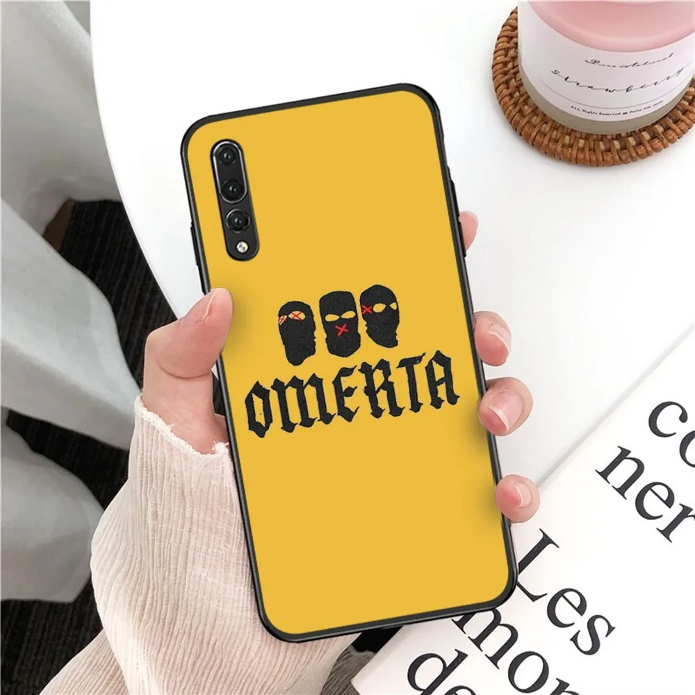 Omerta Maes Phone Case For Huawei P 8 9 10 20 30 40 50 Pro Lite Psmart Honor 10 Lite 70 Mate 20lite