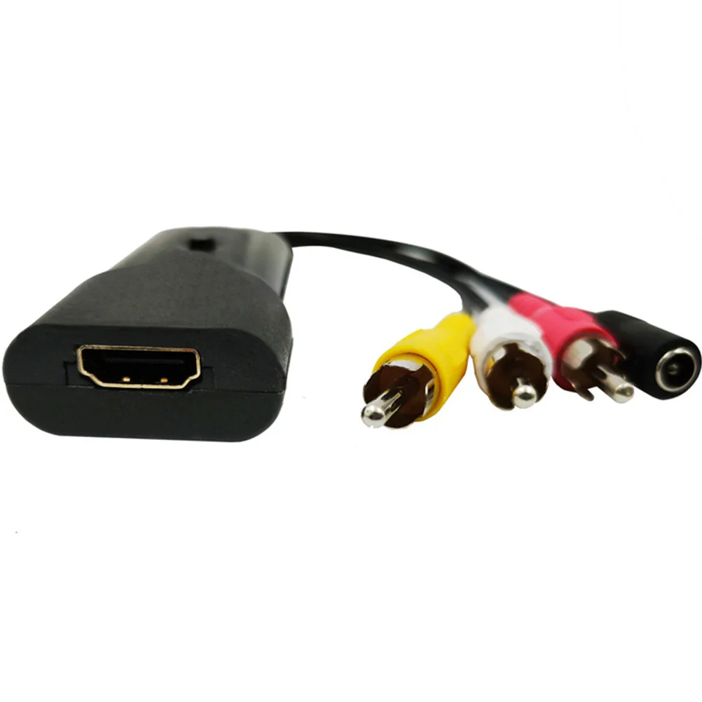 

To Converter Cable Support 1080P Ntsc Pal Plug Play Portable Adapter For Car Scaler Cable Dvd Vcr Projector
