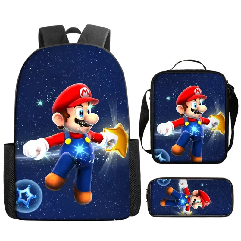 

Game Surrounding Super Mario Backpack Children's High School Primary School School Bag School Backpack Children's Toys Gifts