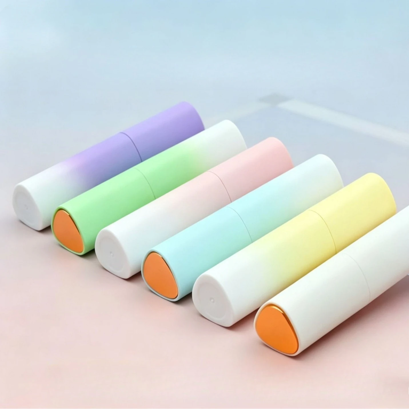 10ML Gradual Change Color Perfume Bottle Portable Travel Perfume Refillable Bottle Spray Bottle