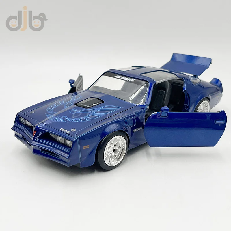 1:24 Jada Diecast Car Model Toy 1977 Pontiac Firebird For Collection