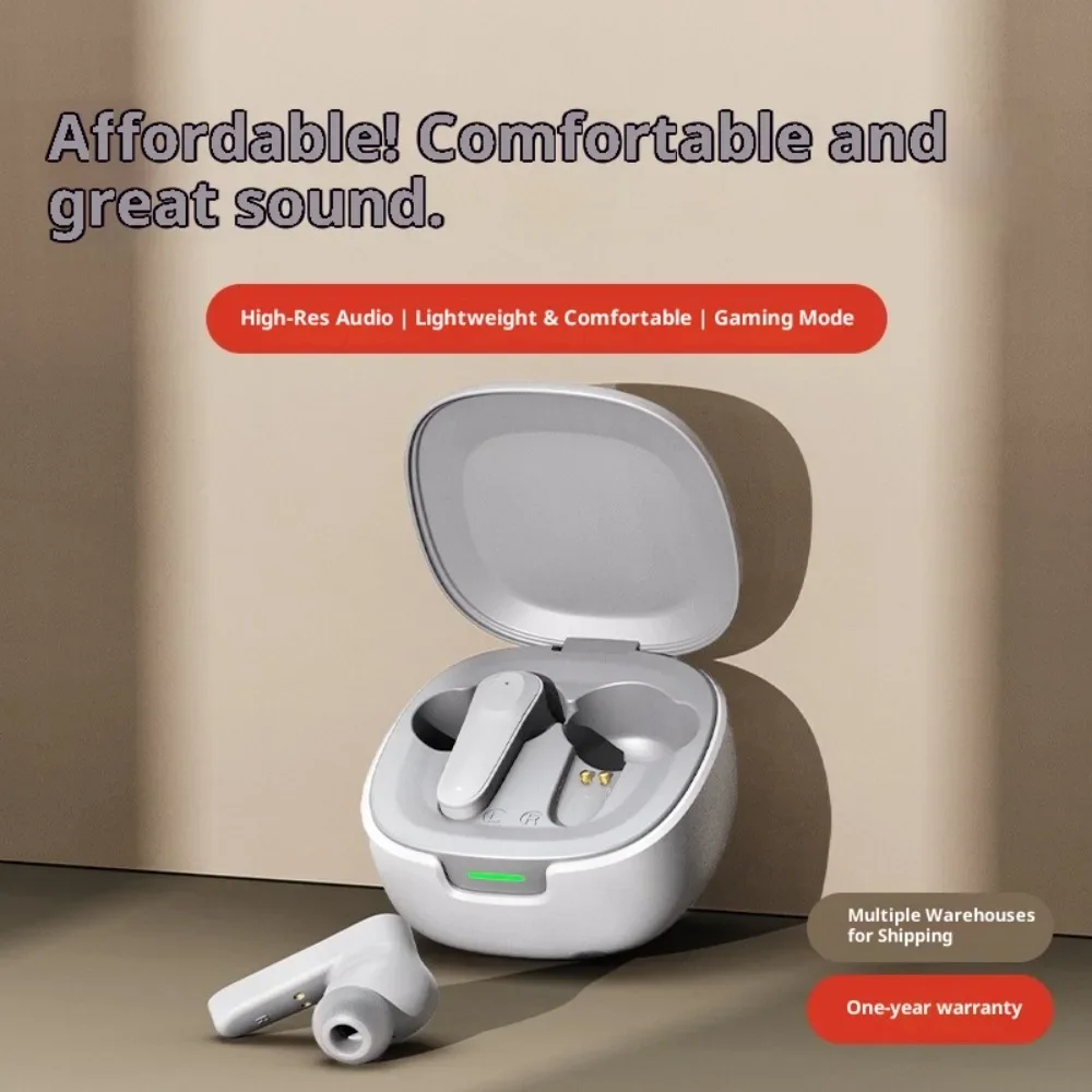 Fashionable Wireless Bluetooth Headphones Business E-Sports Dual Connect Stereo Sound High Appearance Value Waterproof Touch Con