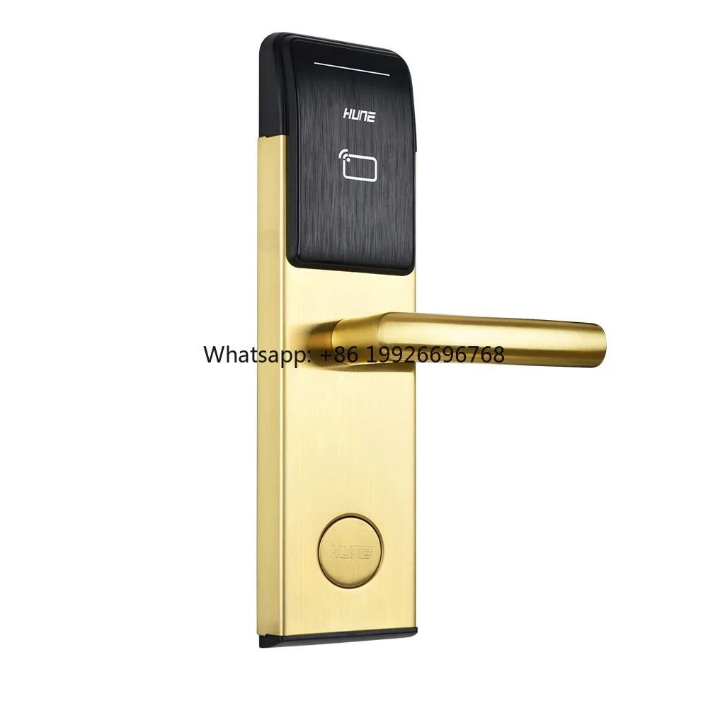

Contactless Electronic Rfid Key Card Door Lock With Hotel Door Lock System