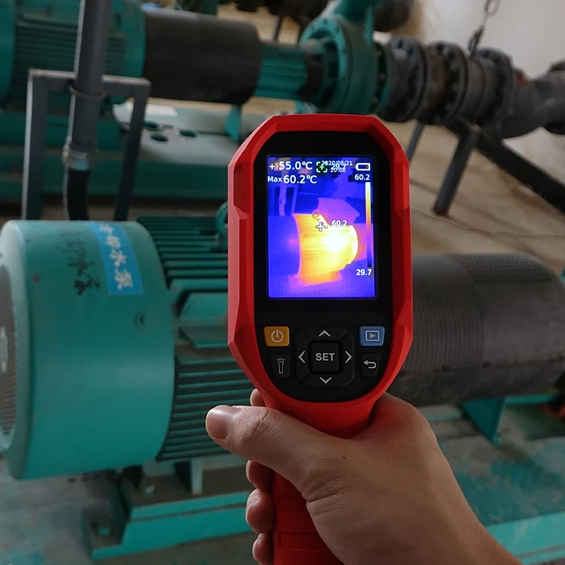 Инфракрасная тепловизионная камера UNI-T 256X192 пикселей, строительный тепловизор, схема печатной платы, тестирование трубки для подогрева пола UTI260B UTI260A