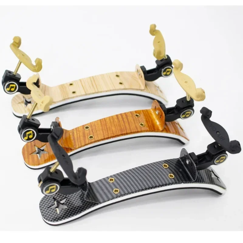 Violin aluminum alloy shoulder pad thickened 3M sponge large arc adjustable wide and high piano shoulder rest