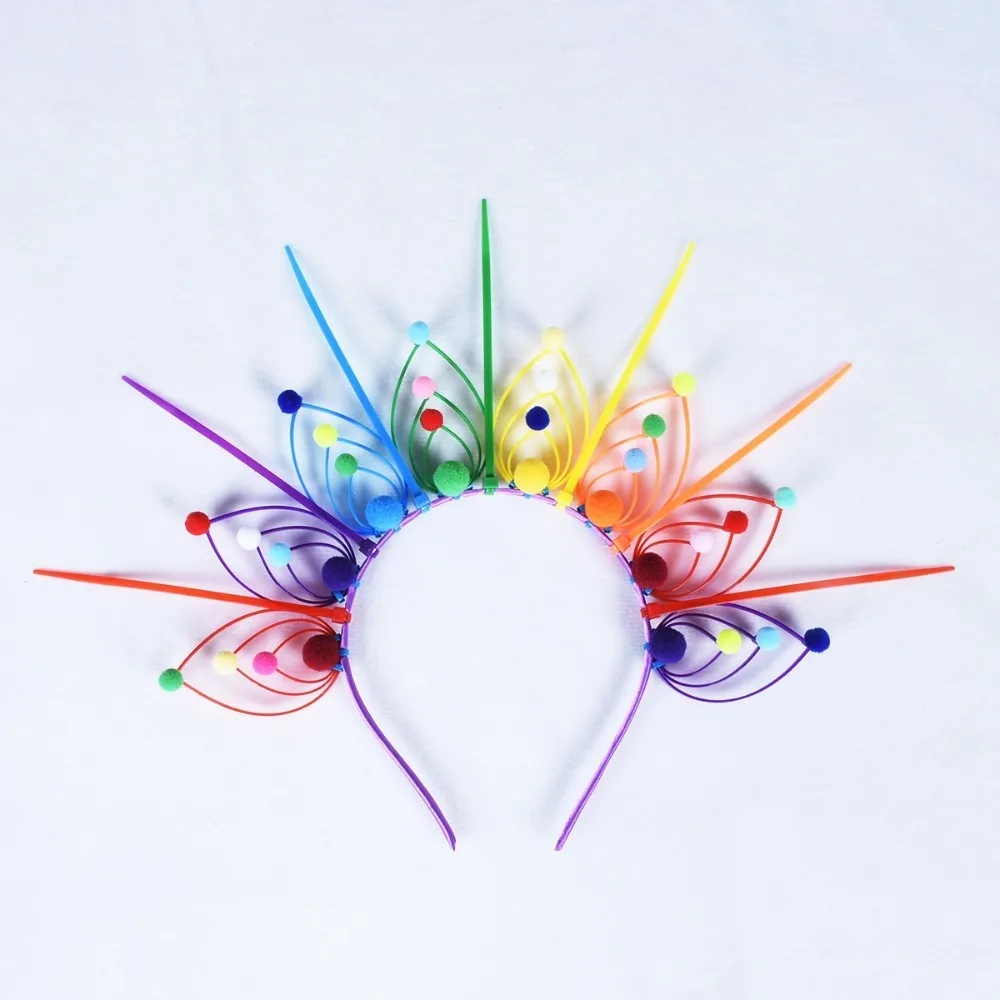 tiara-de-cabelo-com-efeito-de-aureola-solar-arco-Iris-com-flores-coloridas-exageradas-criativa-para-fantasia-de-deusa-e-desfile