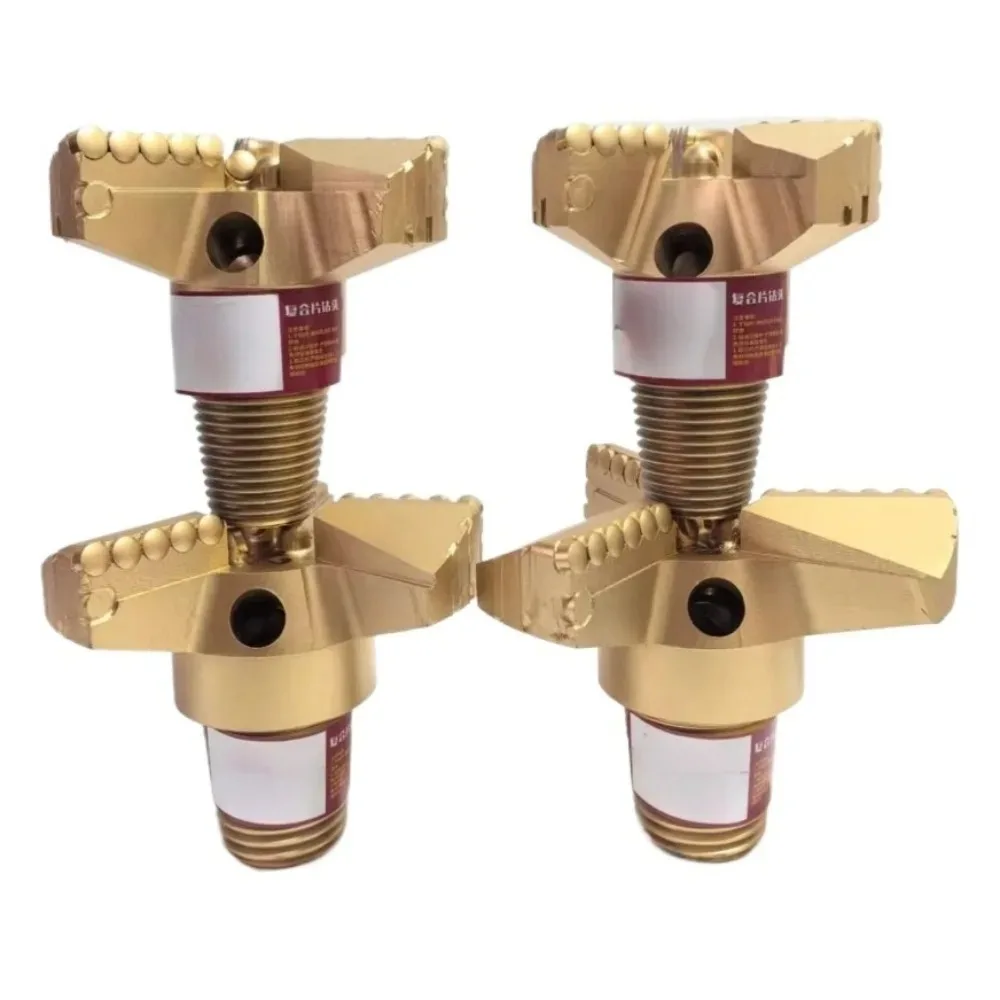 

PDC diamond drill bit for well drilling geological exploration, coreless three-wing/four-wing 76/89 drill rod, special for rock