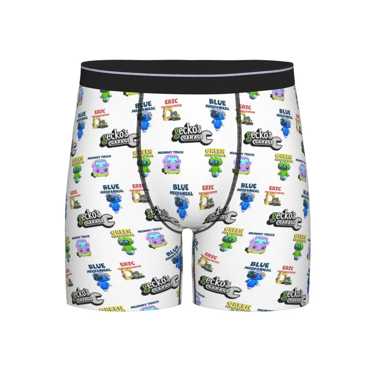 

Long Boxer Underpants Shorts Garage Geckos Pack 5 Gecko Panties Male Soft Underwear for Homme Man Boyfriend Gift
