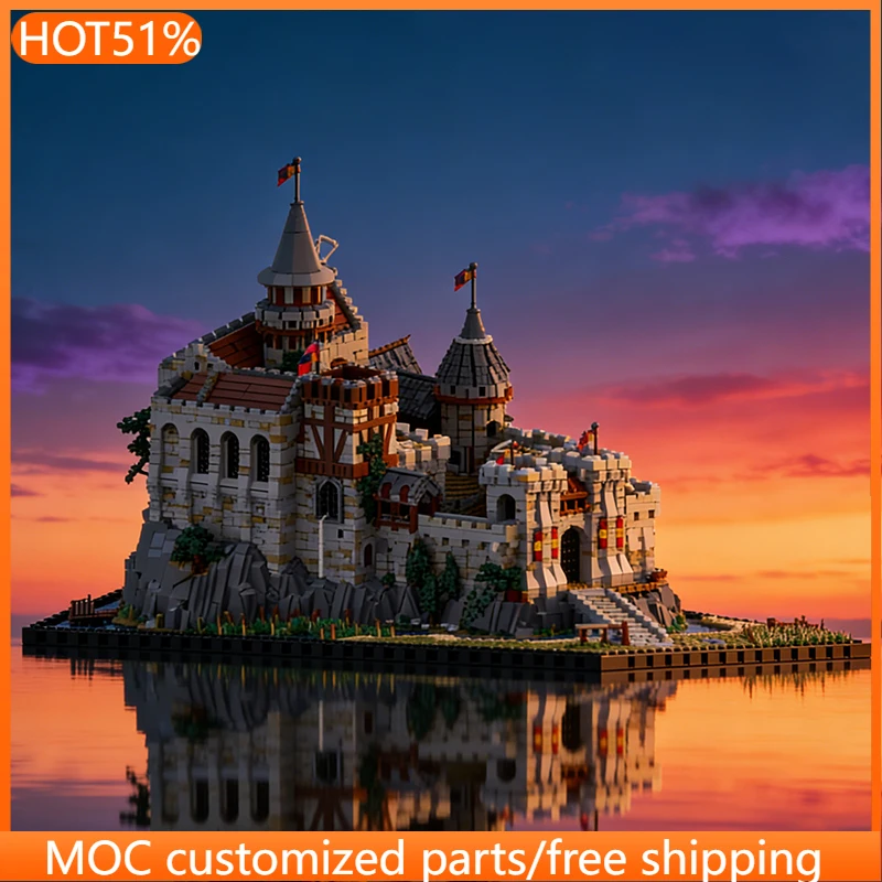 21090 PCS City Engineering King's Bedchamber MOC Customize Modular Building Block Model Brick Technology DIY Toy Christmas Gift