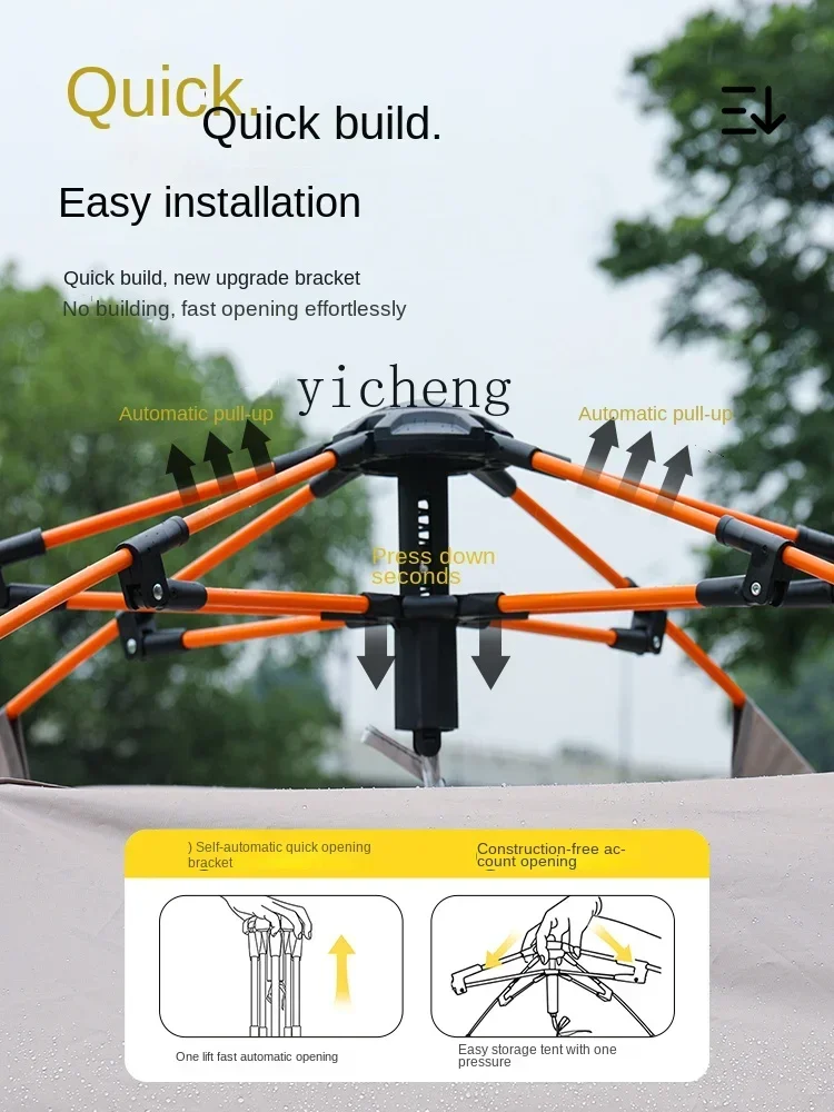 a2 outdoor camping tent outdoor camping overnight portable folding professional equipment
