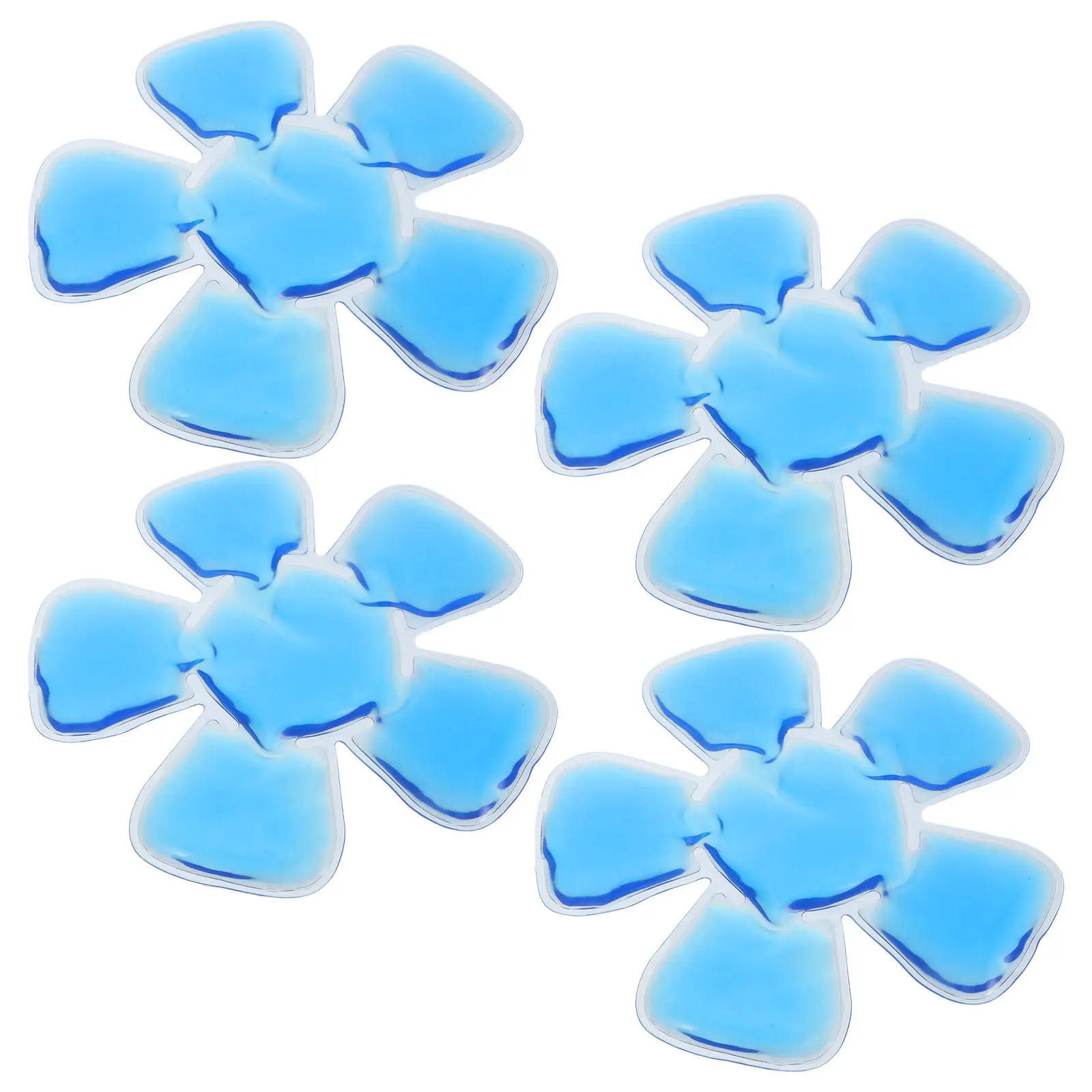 4Pcs Ice Cold Cushion Hat Pads Cooling Gel Insert Hard Hat Ice Pack Outdoor Summer Sport Accessories Cooling Cap for Men