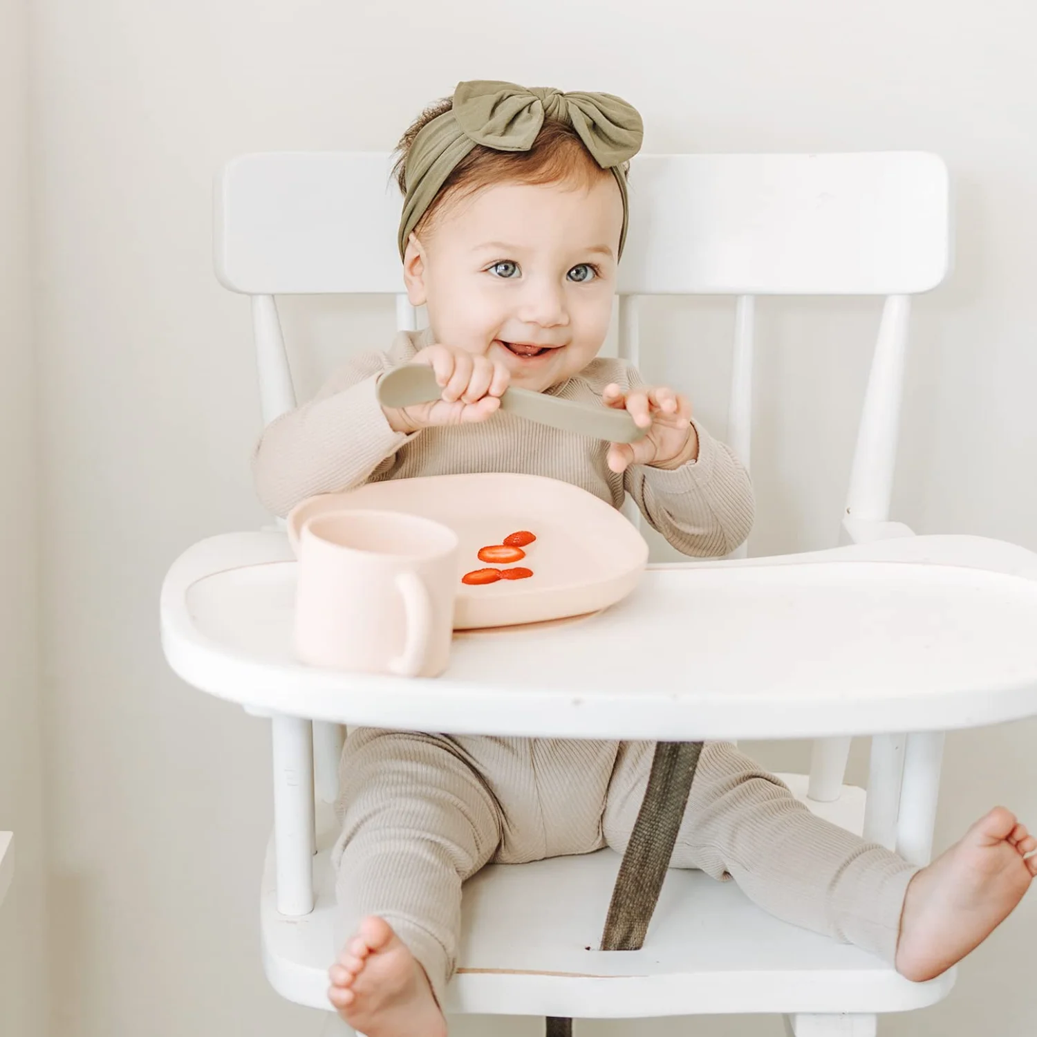 21 fasce per capelli in nylon per bambini, fasce per capelli, elastici per capelli, per neonate, neonati e bambini piccoli