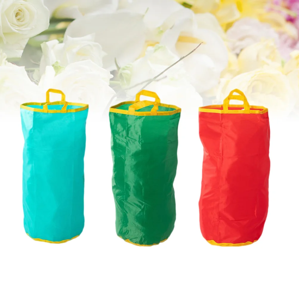 4pcs Heavy Duty Sack Race Bag Kids Outdoor Game Party Supplies Colorful Jumping Sack Toy for School Playtime Random