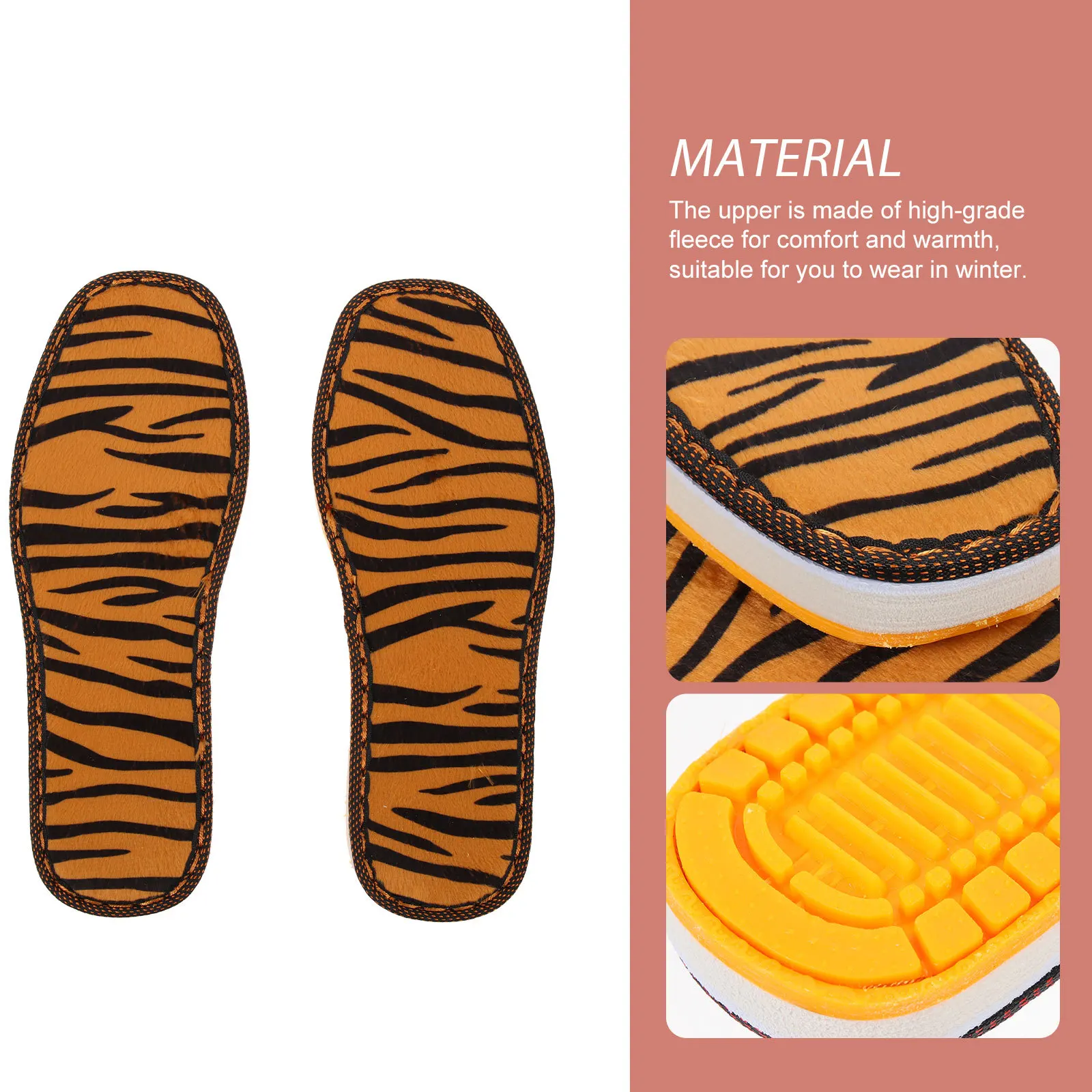 

Oxford Sole Non Slip Wear Resistant Pads Comfort Warm Fleece DIY Gifts Customizable Foot Care Tools Household