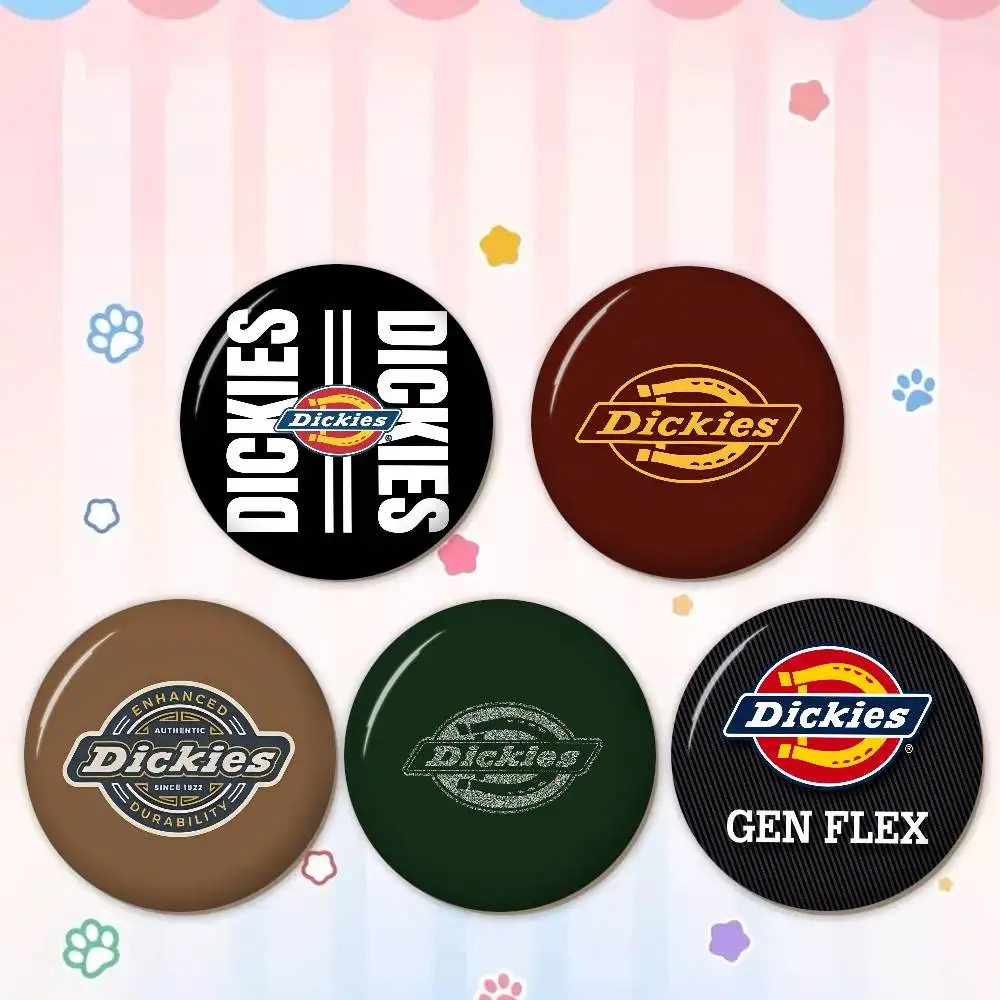 D-Dickies Tough-Workwear 32/44/58MM Customizable Button Pins Cute Funny Creative Badge Jewelry Decor Gifts for Friends