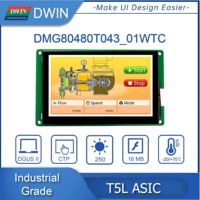 DWIN 4.3 Inch Arduino Module 480*800 TFT LCD HMI Display RS232 Intelligent LCM DMG80480T043_01W
