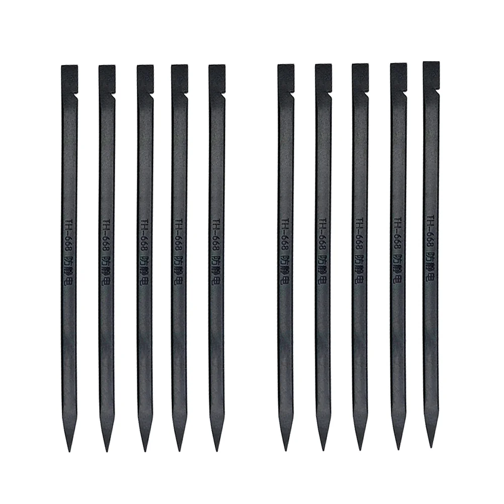 10 Pieces Universal -static Plastic Spudger Stick Opening Pry Tool Kit for Tablets Laptop PC Repair