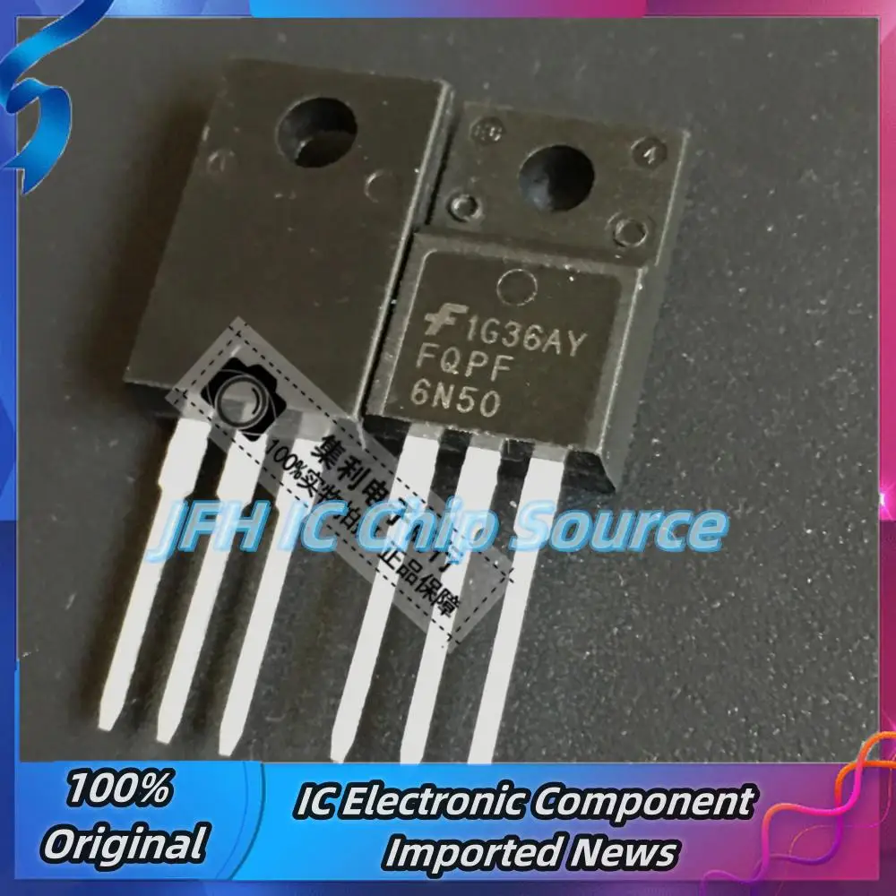 5PCS-10PCS FQPF6N50      Fast Shipping Stock
