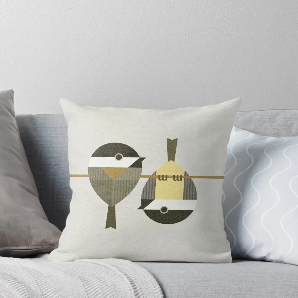 Chickadees Throw Pillow bed pillows Sofa Decorative Covers Custom Cushion Photo Bed pillowcases pillow