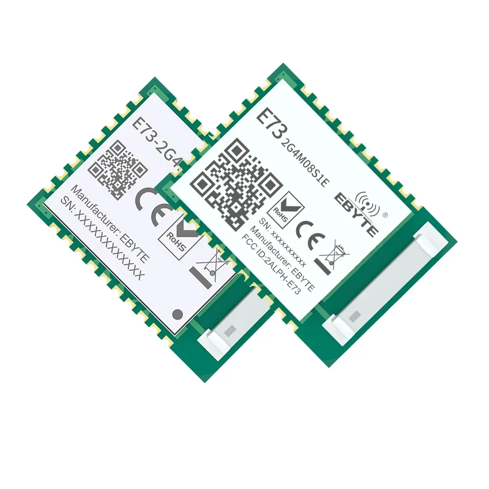 NRF52840/833 2.4GHz BLE 4.2/5.0 CDEBYTE E73-2G4M08S1CX/EX Seria RF Transceiver Nadajnik-Odbiornik Moduł SoC Mały Rozmiar — zdjęcie produktu 7