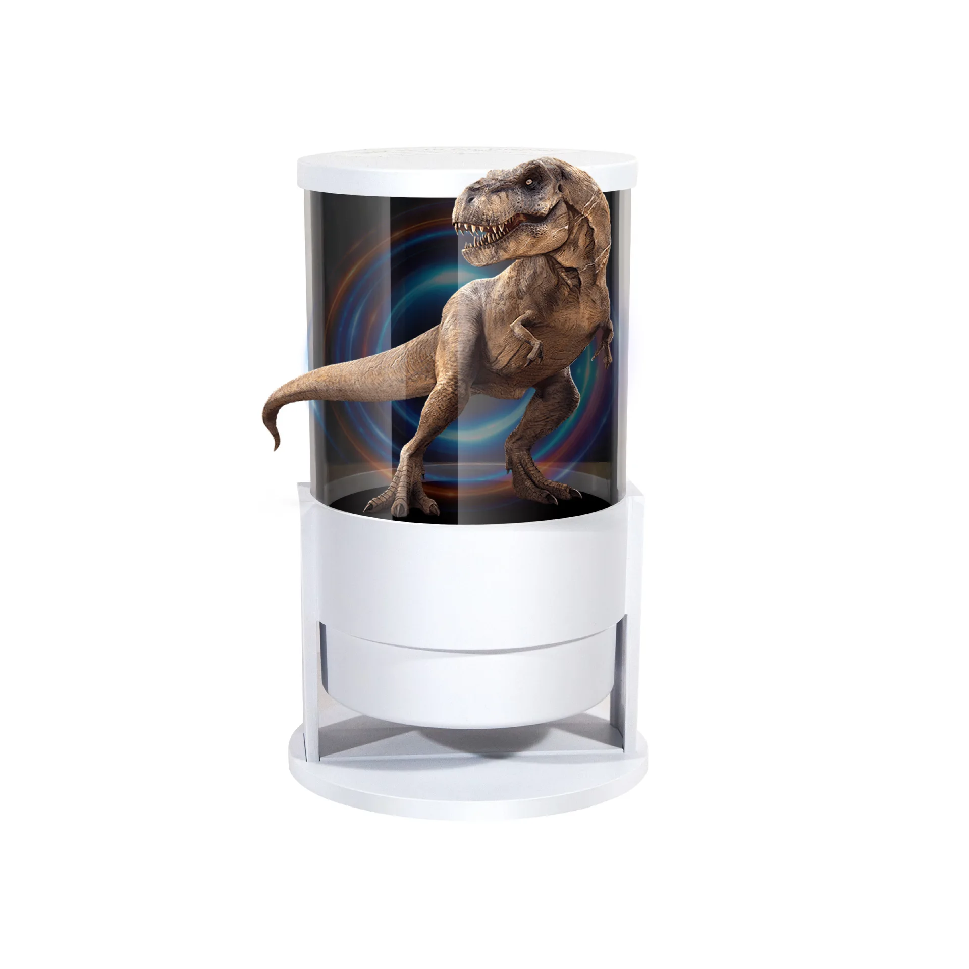 

Naked Eye 3D Holographic Smart Speaker Suspended Stereo Sound Effect 360 Degree Full View Display Meta-Universe Smart Speaker