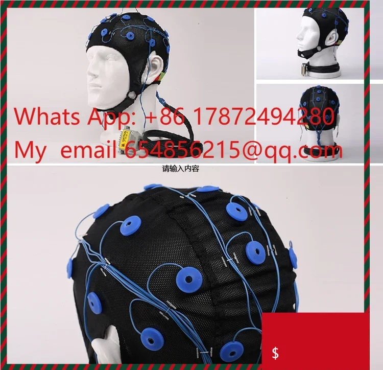 19-Channel EEG Cap Electrodes  – Amplifier Fit, Equivalent