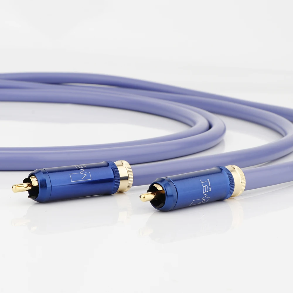 

Preffair Fever Grade Double Lotus Аудиокабель Аудио Усилитель мощности CD Ламповый усилитель WBT Позолоченный сигнальный кабель RCA