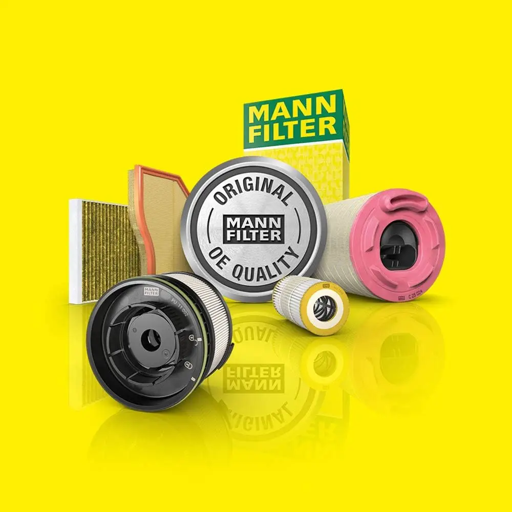 MANN FILTER C1869 エアフィルター ポルシェ911用 強力な耐湿性 高い防塵能力 純正 997.110.130.31