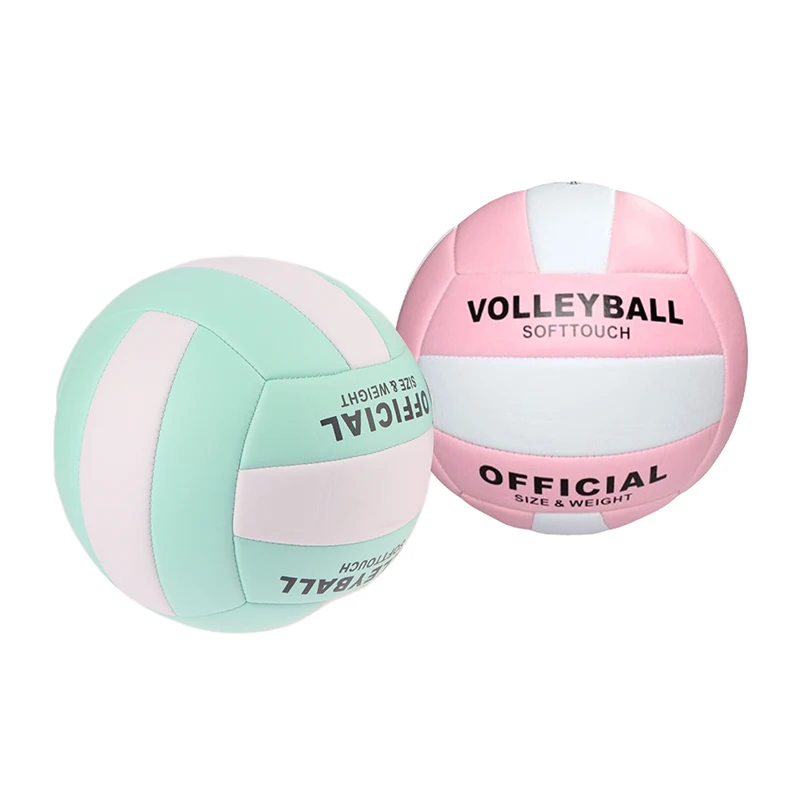 

1Pc Size 5 Volleyball Rubber+PVC Ball Sports Sand Beach Playground Gym Game Play Competition For Beginner Teenager Training