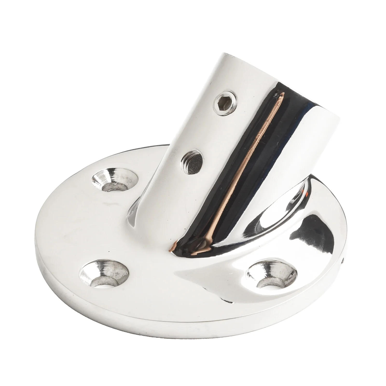 Boat Repair Stainless Steel Handrail Pipe Mounting Bracket Outer Diameter 28mm Fits 7 8 Inch Pipe Direct Replacement