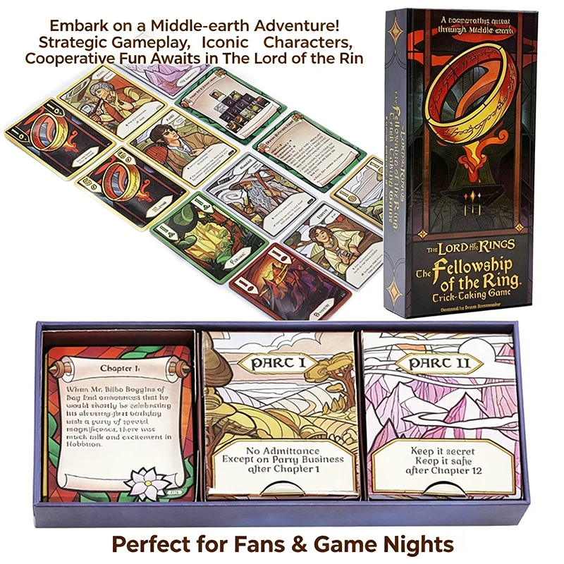 

LOTR: Fellowship of the Ring – A Cooperative Trick-Taking Card Game