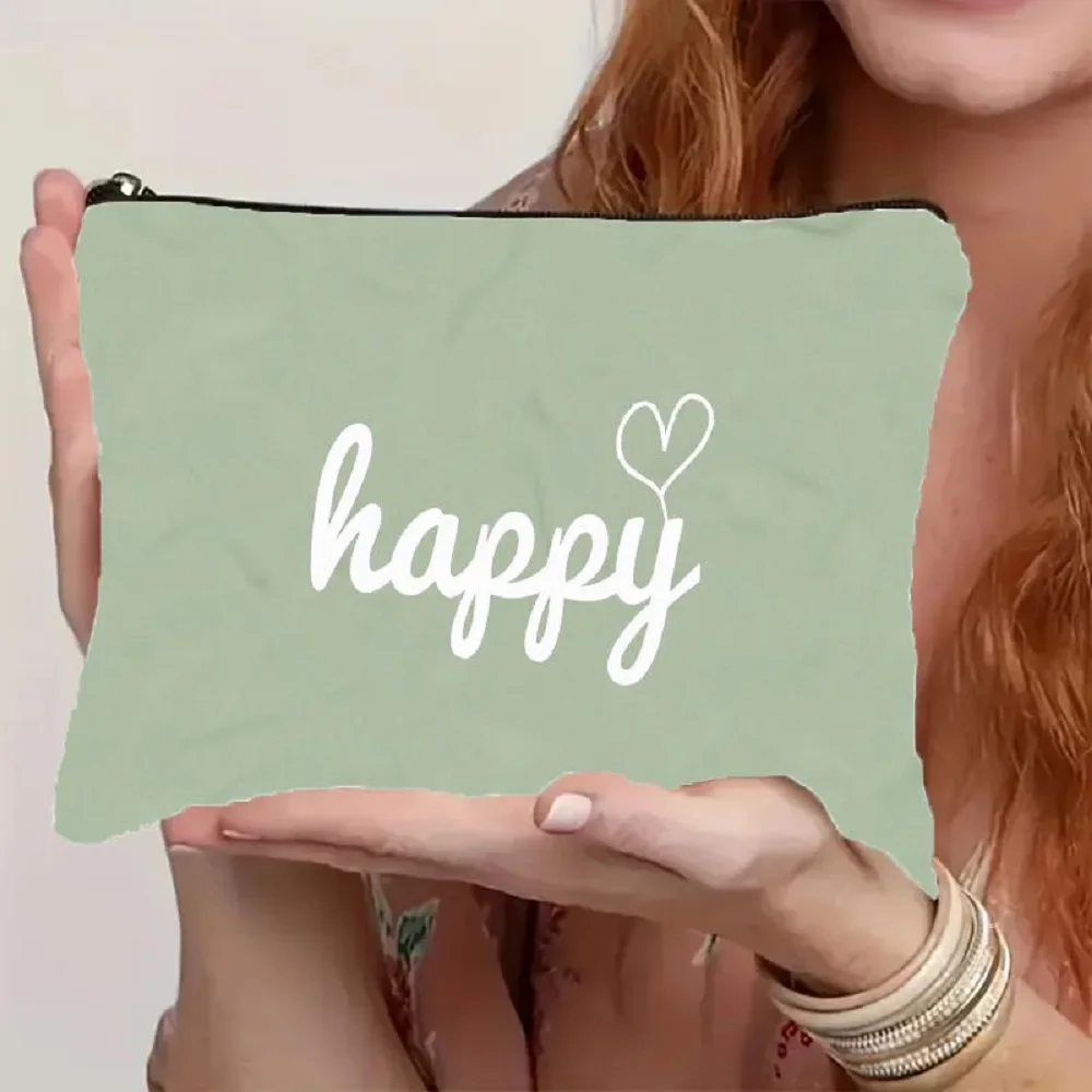 1 Piece of a Makeup Bag with the Words 