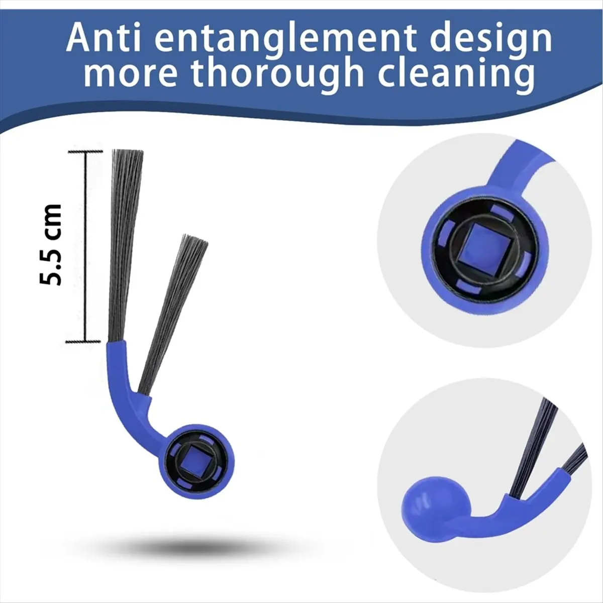 

Комплект сменных аксессуаров (AT52) для робота-пылесоса Ecovacs T80 Omni/T80 Pro Omni: основная щетка-ролик