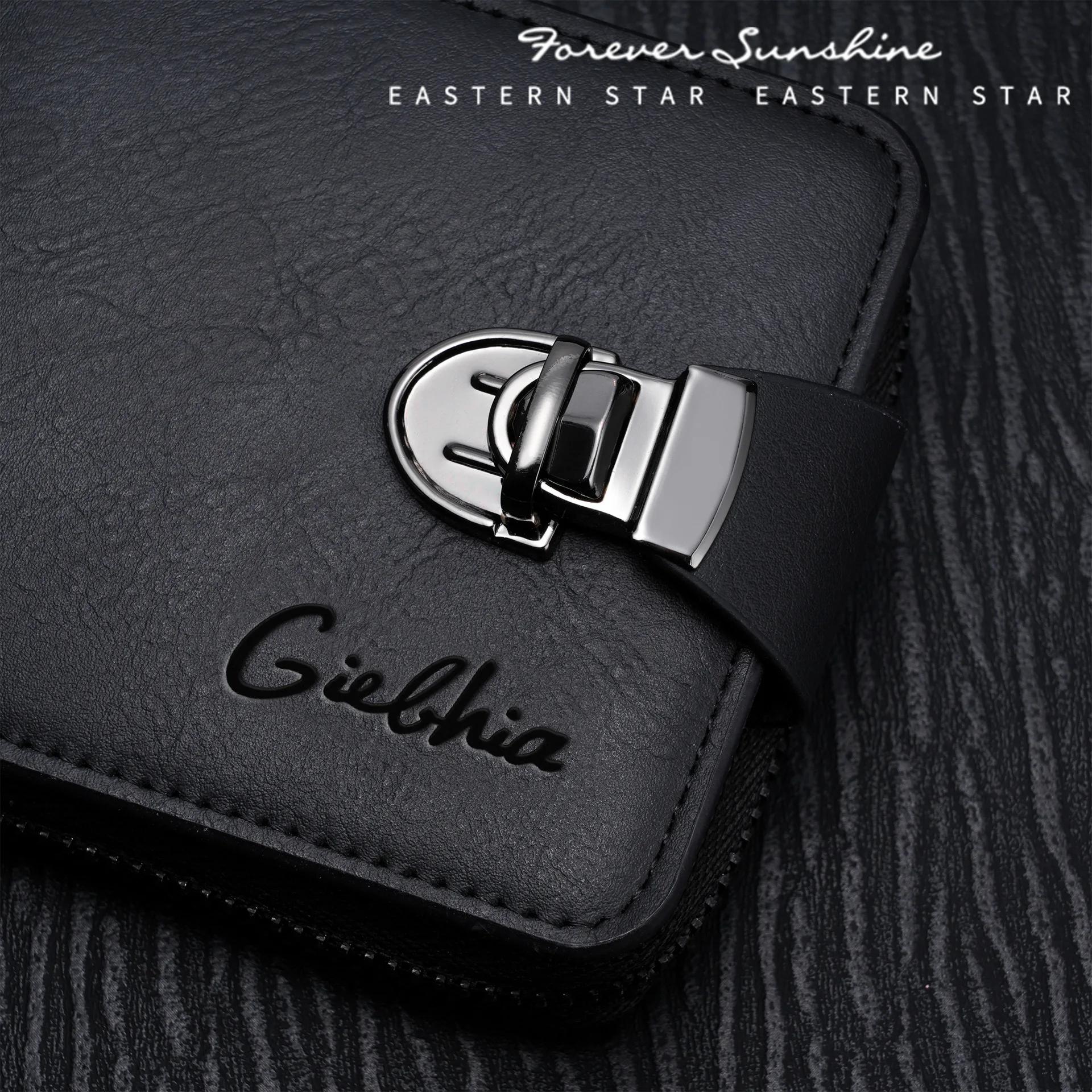 Small Men's Clutch-wallet With Zip Closure And Card Holder Compact Yet Capacious Design For Present Giving