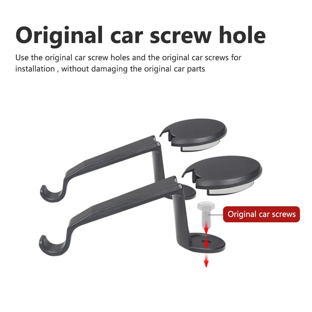 Car Front Storage ABS Hook Auto Interior Modification Parts Fixed Clip Vehicle Accessories Suitable For Tesla Model3 2021